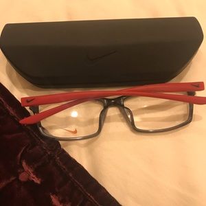Nike eyeglass frames.